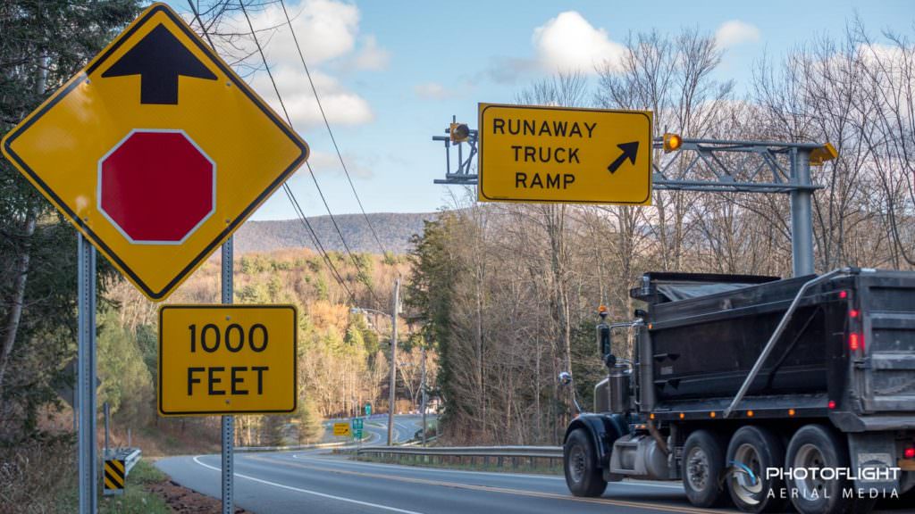Runaway Truck Ramp System by Impact Absorption Williamstown MA