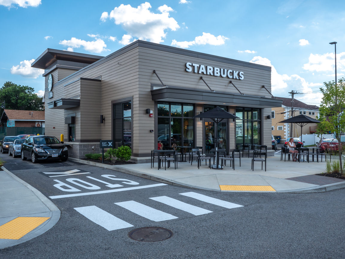 Exterior Photo of Starbucks